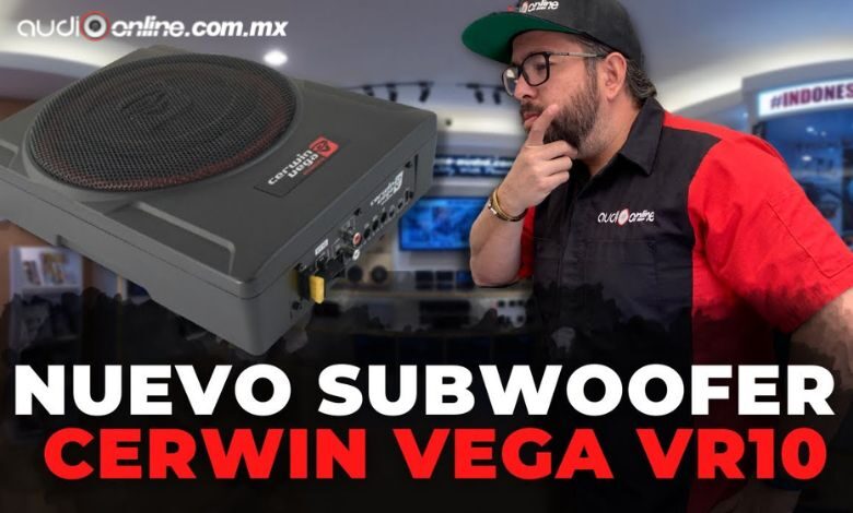 subwoofer amplificado Cerwin Vega VR10